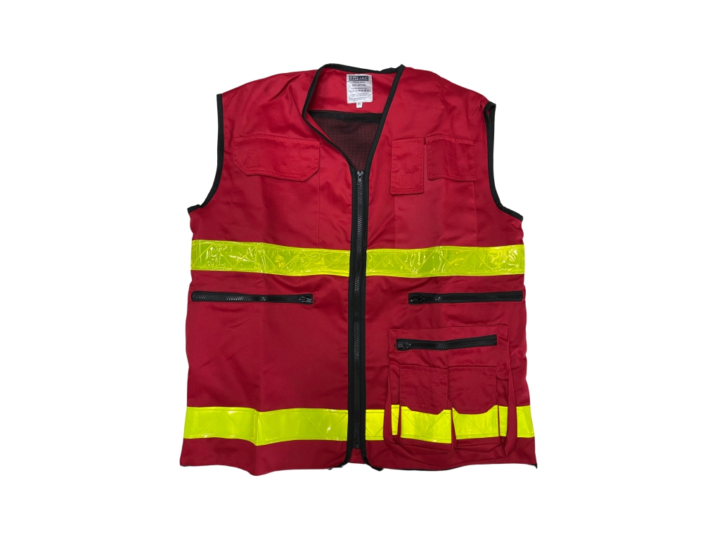 COLETE REFLECTIVA 11 BOLSOS