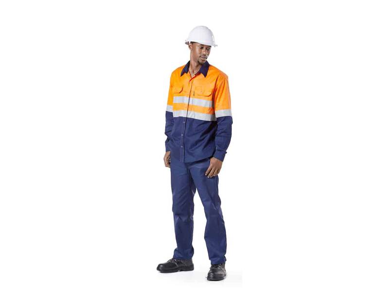 DW-HVLS 2 TONE VENTILATED WORKSHIRTS