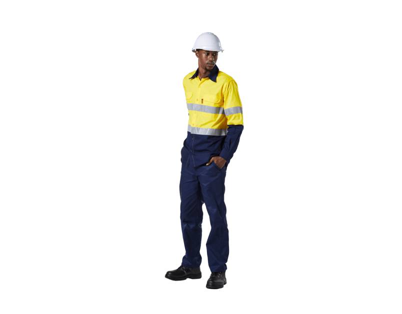 DW-HVLS 2 TONE VENTILATED WORKSHIRTS