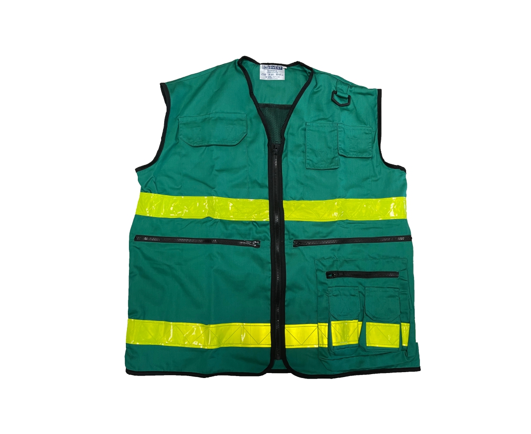 K-SVEST - COLETE REFLECTIVA 11 BOLSOS